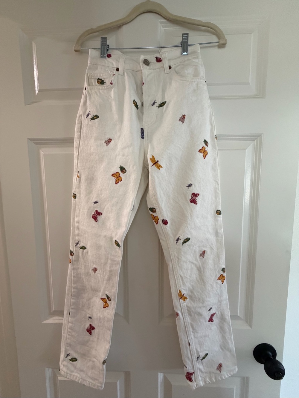 Reformation Cynthia Ladybug Jeans Size 25 - Picture 2 of 2